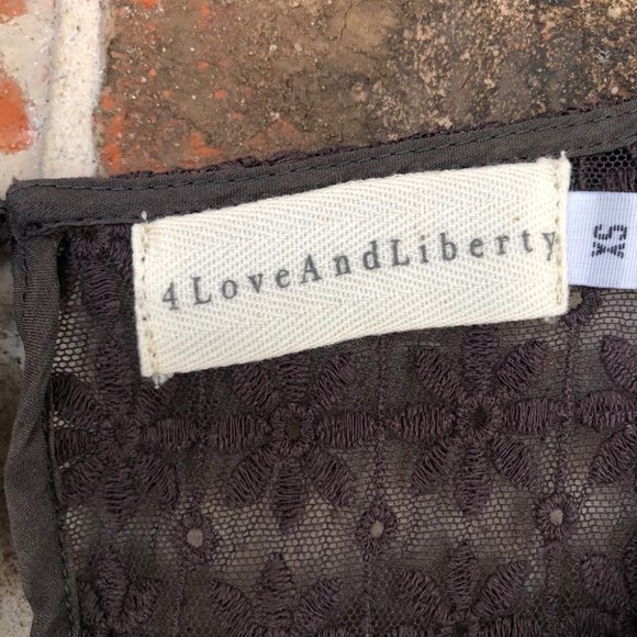 NWT Johnny Was 4 Love & Liberty Iva Embroidered Dress XS in Raisin - Picture 9 of 16